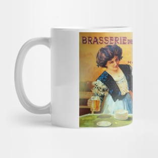 The Brasserie. French vintage poster. Mug